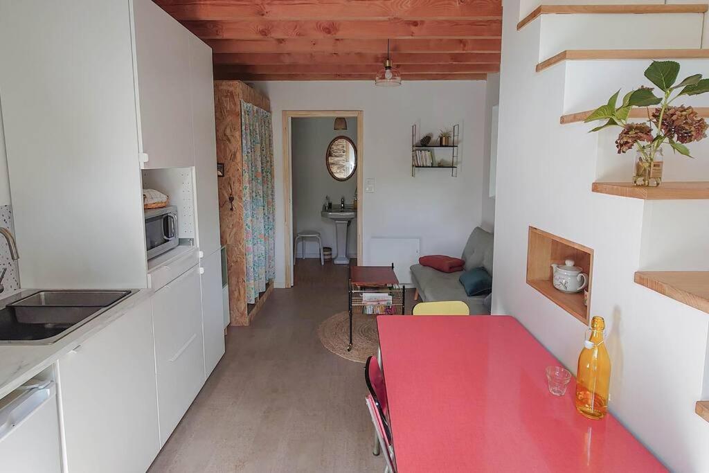 Longere Tinyhouse Avec Son Jardin-Foret Saint-Just  Екстериор снимка
